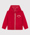 Kinder-Windjacke aus recycltem Material rot PEPS