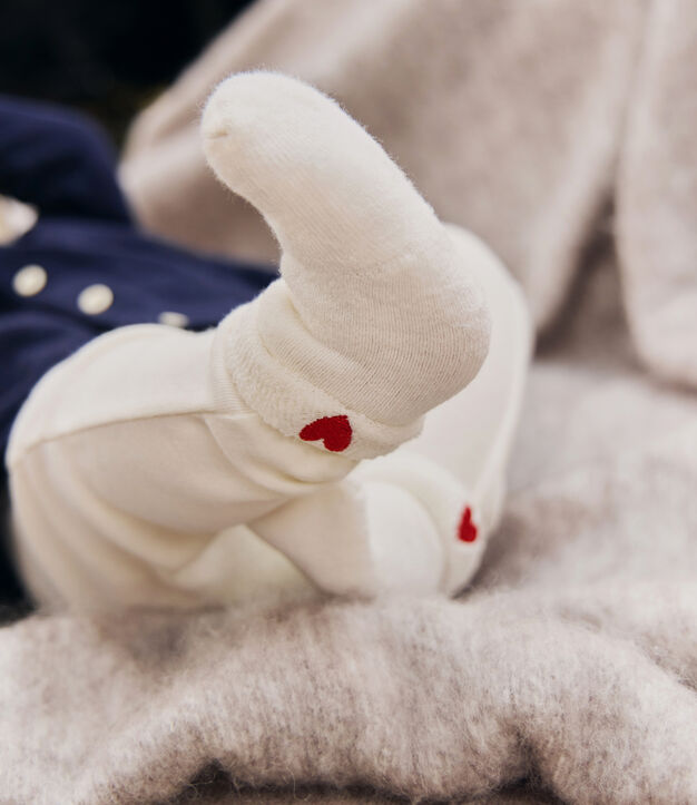 Baby-Sockenset aus bestickter Baumwolle vielfarbig