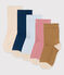5er-Set Kindersocken für Mädchen variante 1