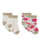 Baby-Mädchen-Socken im 2er-Set weiss LOT