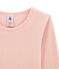 Mädchen Langarmshirt aus Woll /Baumwollgemisch. rosa JOLI