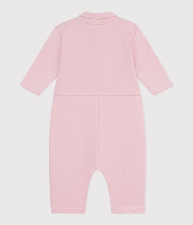 Langer Baby-Overall aus einfarbiger Baumwolle im Tankwart-Stil JOLI