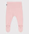 Baby-Hose aus Woll- und Baumwollstrick rosa JOLI