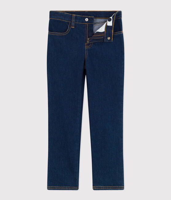 Kinder-Hose in Slim Fit Passform aus Denim für Mädchen blau DENIM BRUT