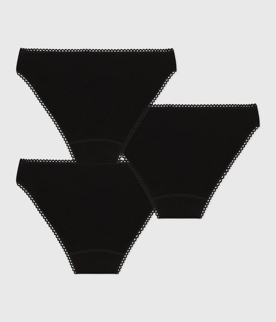 Packung mit Damenhöschen aus Baumwolle und Elastan variante 2