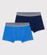 2er-Set Boxershorts aus Baumwolle und Elastan für Jungen