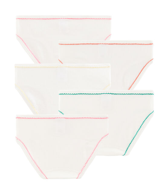 Set mit 5 Unterhosen für kleine Mädchen variante 1