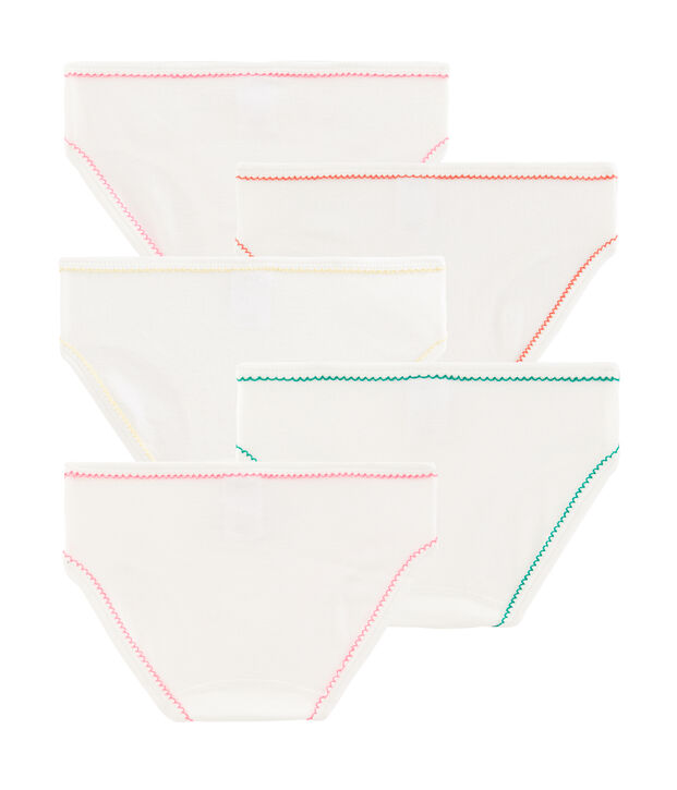 Set mit 5 Unterhosen f&uuml;r kleine M&auml;dchen vielfarbig