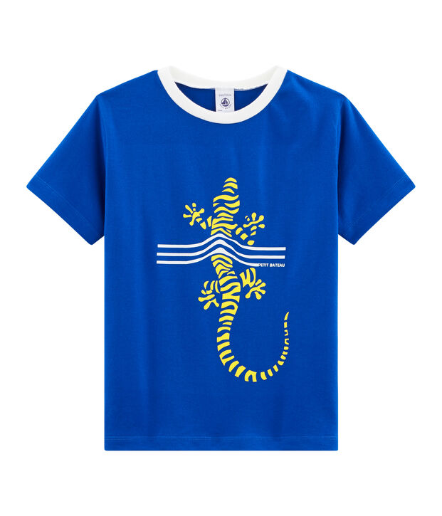 Kinder-T-Shirt f&uuml;r Jungen blau