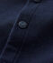 Baby-Cardigan aus dickem, unifarbenem Bio-Jersey blau SMOKING
