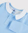 Baby-Hemd-Body mit Kragen für Jungen blau JASMIN