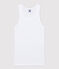 Tanktop aus Baumwolle für Damen weiss ECUME