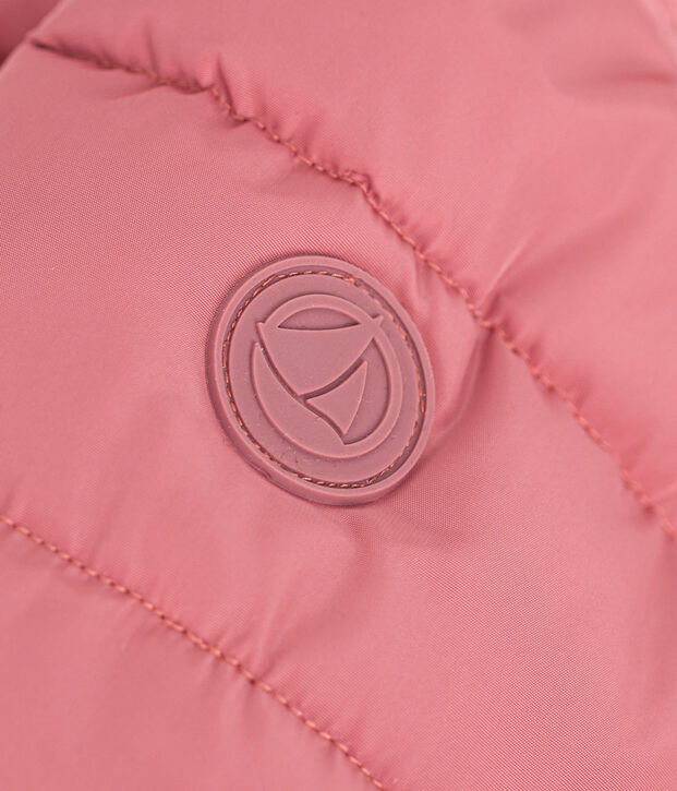 Baby-Anorak mit Fleece-Futter rosa