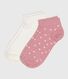 2er-Set Kinder-Socken aus Baumwolle mit Pünktchen für Mädchen