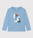 Langärmeliges T-Shirt aus Baumwolle für Kinder Mädchen/Jungen