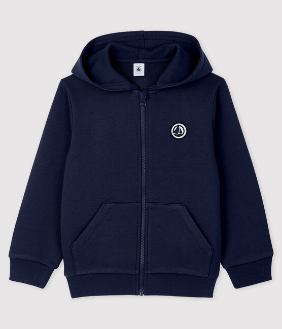 Kinder-Kapuzen-Sweatshirt für Mädchen / Jungen blau SMOKING