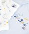 Lot de 2 bodies manches longues en coton. vielfarbig