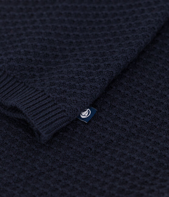 Cardigan aus Baumwolle Kinder/Mädchen blau SMOKING