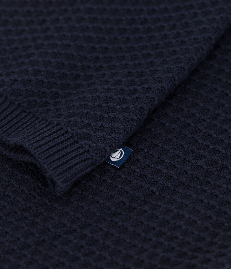 Cardigan aus Baumwolle Kinder/M&auml;dchen blau