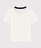 Kurzärmeliges Kinder-T-Shirt aus Baumwolle für Jungen weiss MARSHMALLOW