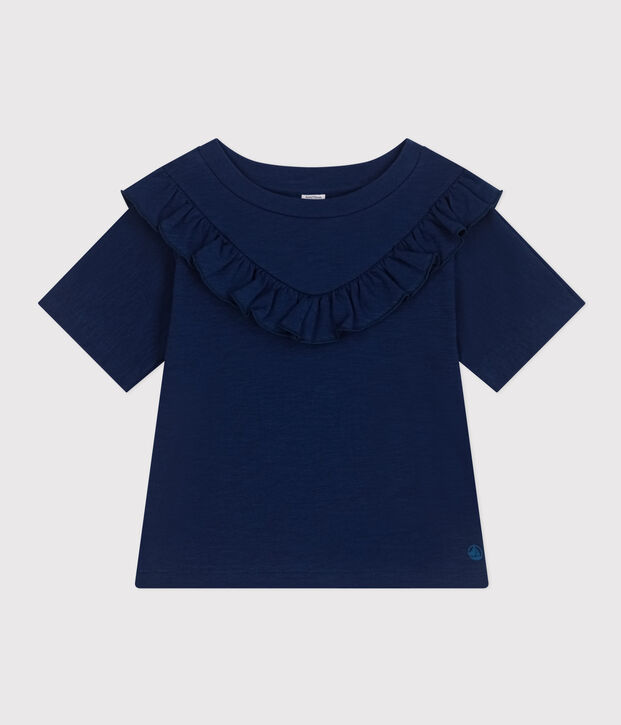 M&auml;dchen-T-Shirt aus geflammtem Jersey MEDIEVAL