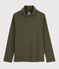 Kinder-Unterziehpullover aus Baumwolle für Mädchen / Jungen grün MILITARY