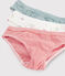 Set mit 3 Slips mit Äffchen-Print für kleine Jungen variante 1