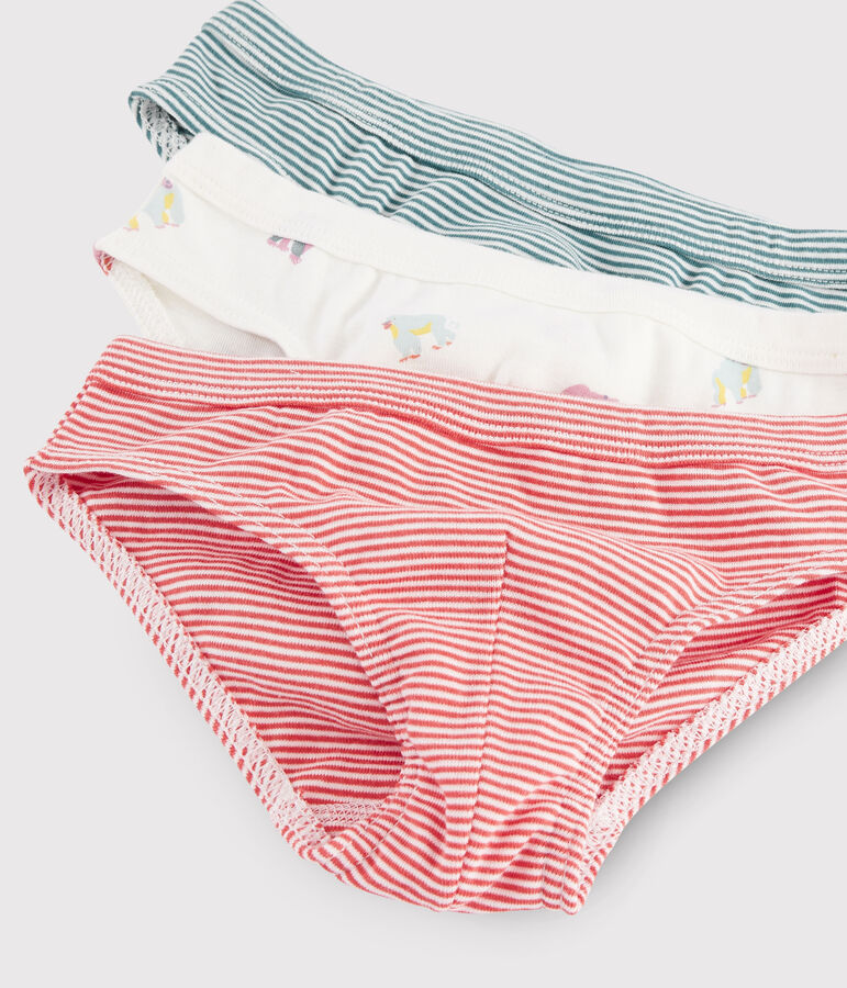 Set mit 3 Slips mit &Auml;ffchen-Print f&uuml;r kleine Jungen vielfarbig