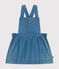 Ärmelloses Babykleid aus leichtem Denim blau DENIM CLAIR