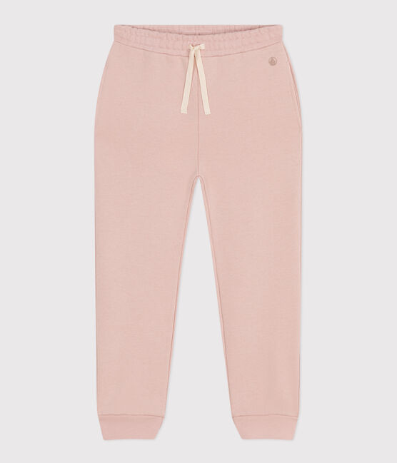 Jogginghose aus Molton für Kinder/Mädchen rosa SALINE