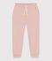 Jogginghose aus Molton für Kinder/Mädchen rosa SALINE