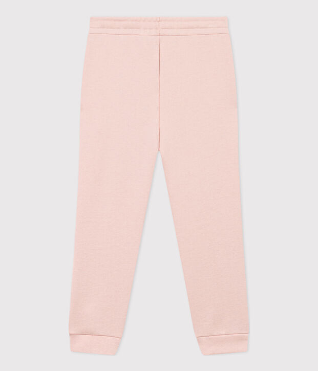 Kinder-Jogginghose aus Molton f&uuml;r M&auml;dchen rosa