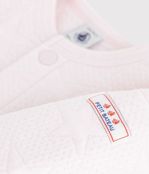 Baby-Cardigan aus festem Baumwollstoff mit Sternmotiv BARELY