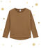 Langarmshirt braun BRINDILLE/gelb DORE