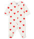 Baby-Strampler aus Molton für Mädchen