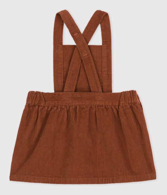 Ärmelloses Babykleid aus Nicki braun CINA