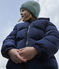Kinder-Winterjacke blau SMOKING