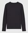 Langärmeliges Damen-T-Shirt L’Iconique aus Baumwolle grau CITY CHINE