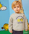 Baby-Sweatshirt Mr. Men und Little Miss aus Jersey  grau CHATON CHINE