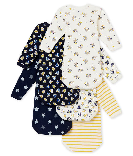 Baby Jungen Langarmbodys im 5er-Set variante 1