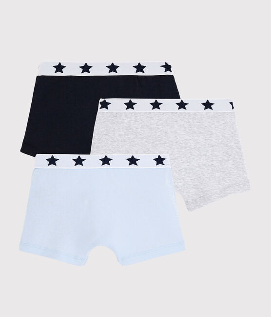 3er-Set Boxershorts aus Bio-Baumwolle für Jungen variante 1