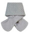 Unisex Baby Schal mit Jacquard-Motiv grau SUBWAY/weiss MARSHMALLOW