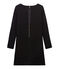 Gerade geschnittenes Kleid aus gedoppeltem Jersey für Damen schwarz NOIR/gelb DORE