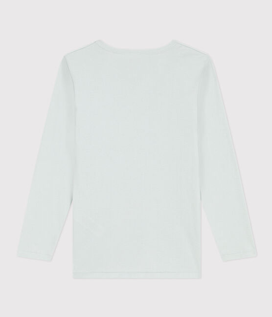 Langärmeliges T-Shirt aus Baumwolle. blau AGLA