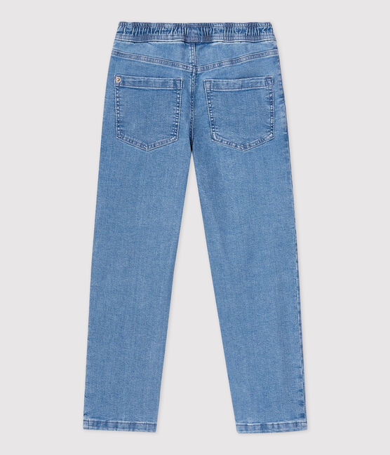 Hose in Regular-Fit-Passform aus hellem Denim für Jungen blau DENIM BLEU