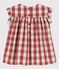 Baby-Kleid aus Popeline mit Vichy-Karos OMBRIE/ AVALANCHE