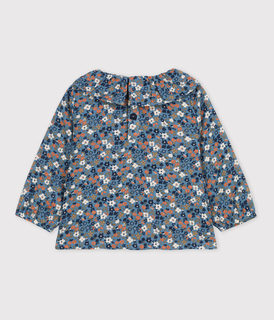 Langärmelige Babybluse aus Musselin-Stoff ROVER/ MULTICO