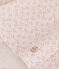 Kinder-Nachthemd aus Baumwolle mit Blumenmuster MARSHMALLOW/ PANTY