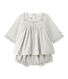 Besticktes Baby-Mädchen-Kleid aus Twill mit Bloomers