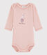Langärmeliger Baby-Body Mädchen
